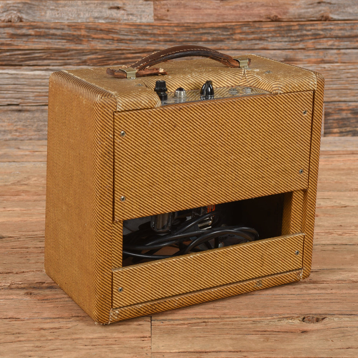 Fender Champ Amp Tweed 1963 - View 2 | MusicMarket