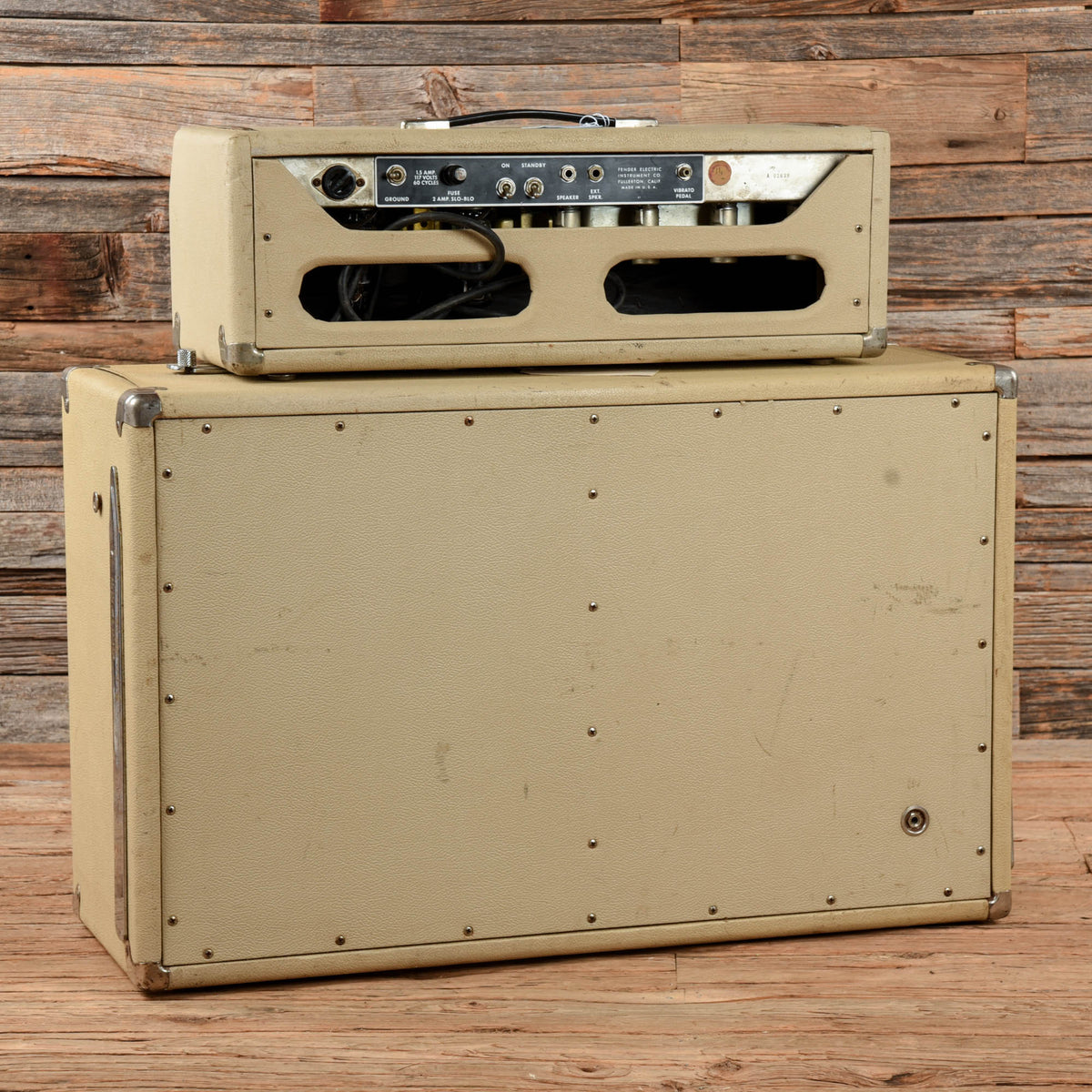Fender Bandmaster Piggyback 1963 - View 2 | MusicMarket
