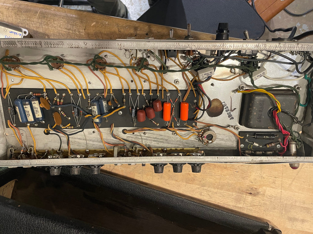 Fender Fender Bassman Drip Edge Head - Dave Amato of REO Speedwagon - View 4 | MusicMarket