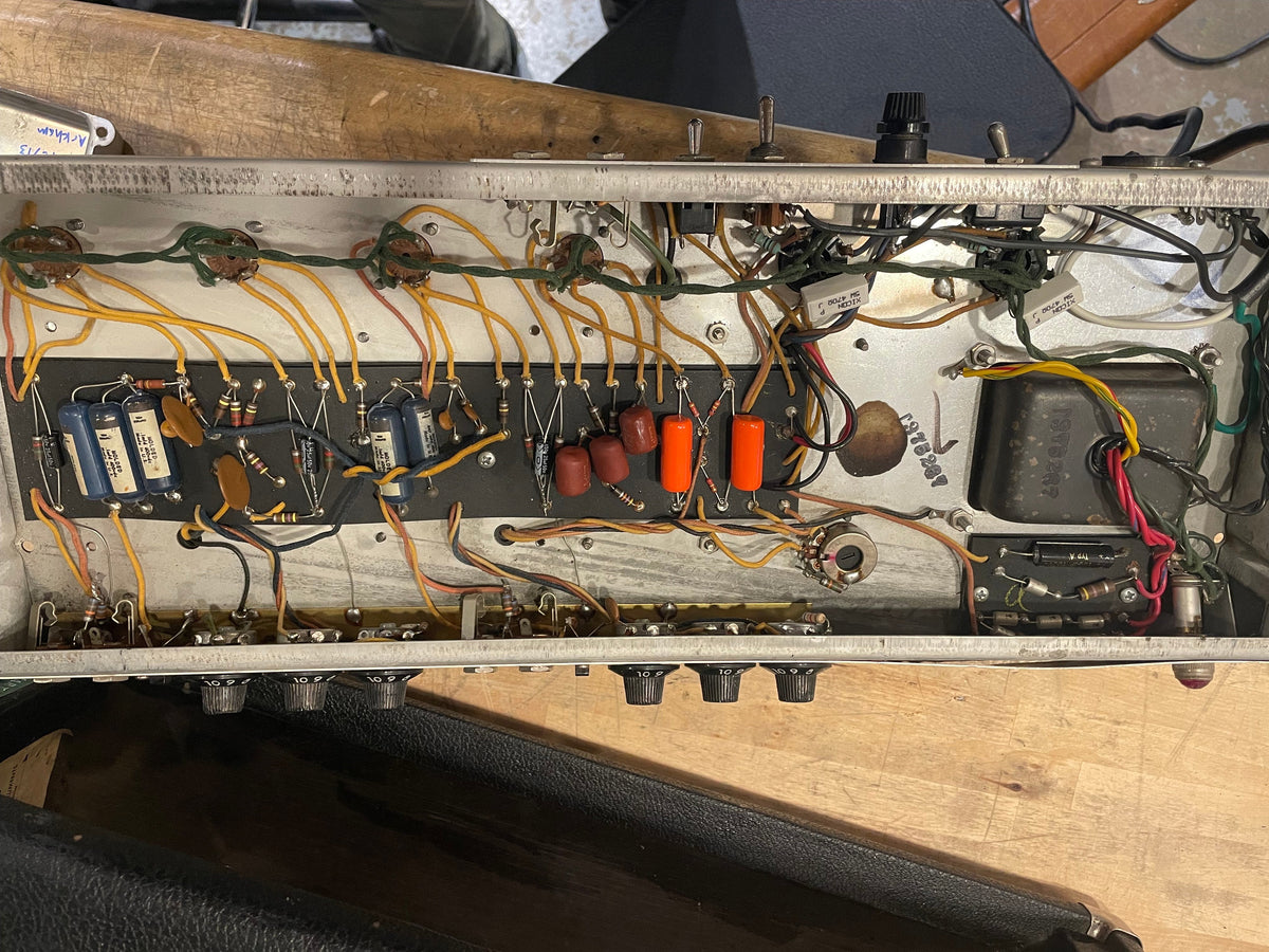 Fender Fender Bassman Drip Edge Head - Dave Amato of REO Speedwagon - View 4 | MusicMarket