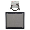 Fender Blues Jr. IV 1x12 Combo Black Cable Bundle - MusicMarket