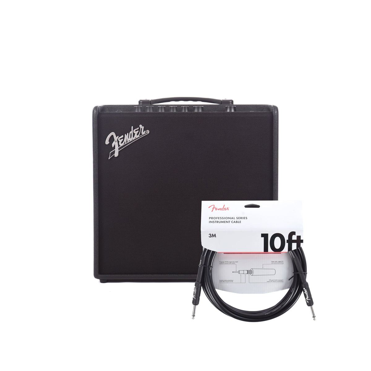 Fender Mustang LT50 120V and (1) Cable Bundle - MusicMarket