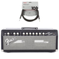 Fender Super-Sonic 22 Head Black & Silver 120V 8 ohm Cable Bundle - MusicMarket