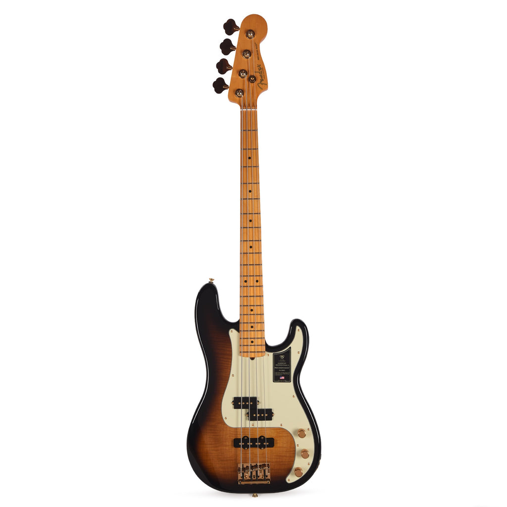 Fender 75th Anniversary American Professional II PJ Bass 2-Color Sunburst - View 4 | MusicMarket