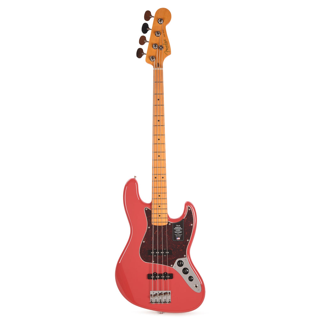 Fender American Professional Classic Jazz Bass Faded Dakota Red - View 4 | MusicMarket
