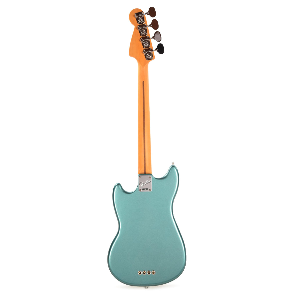 Fender American Professional Classic Mustang Bass Faded Sherwood Green Metallic - View 5 | MusicMarket