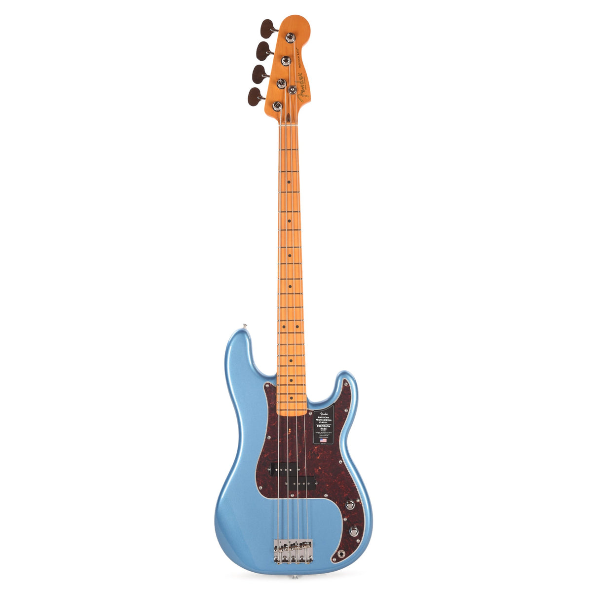 Fender American Professional Classic Precision Bass Faded Lake Placid Blue - View 4 | MusicMarket
