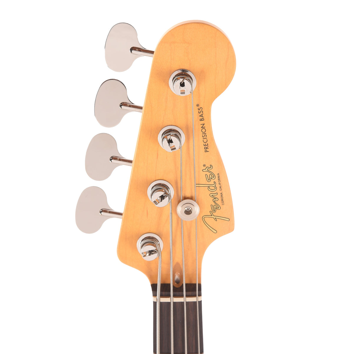 Fender American Professional Classic Precision Bass Faded Sherwood Green Metallic - View 6 | MusicMarket