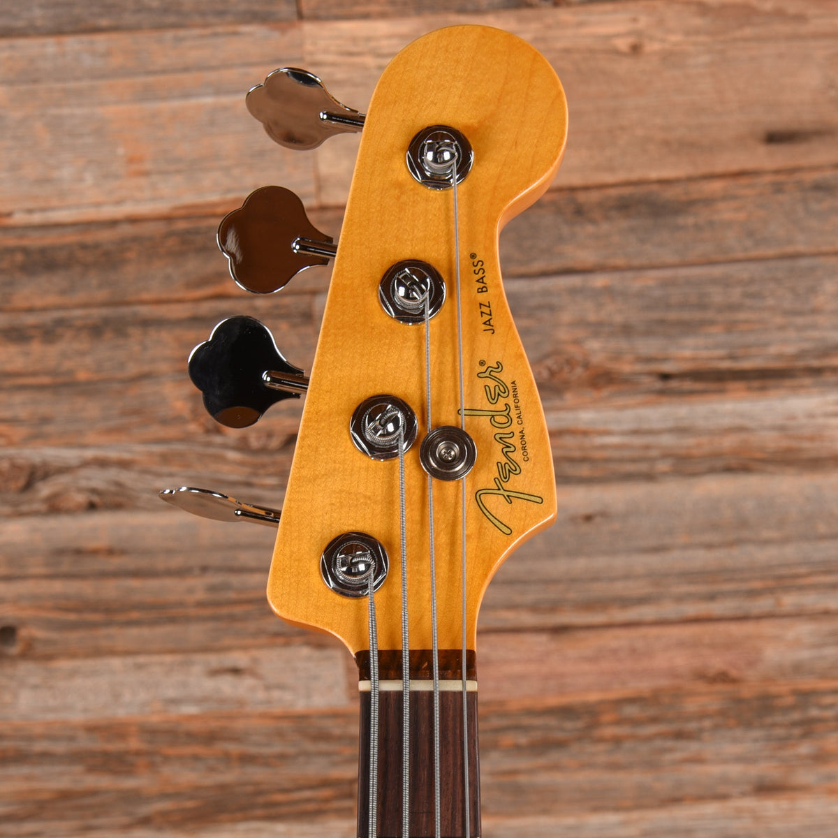 Fender American Professional II Jazz Bass Miami Blue 2024 - View 6 | MusicMarket