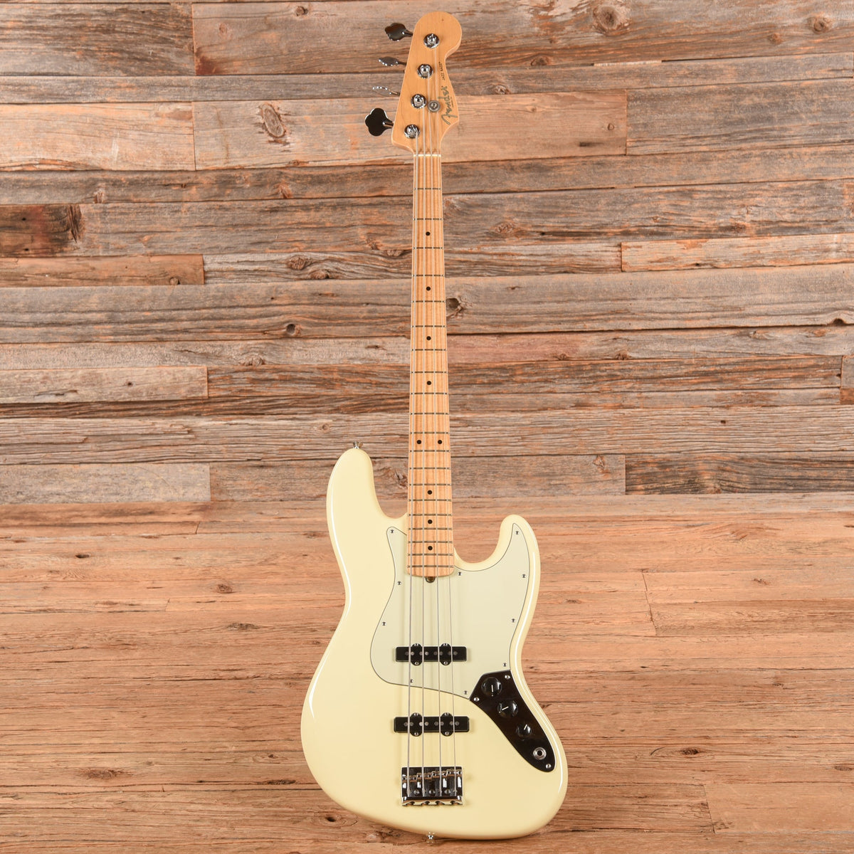 Fender American Professional Jazz Bass Olympic White 2017 - View 4 | MusicMarket