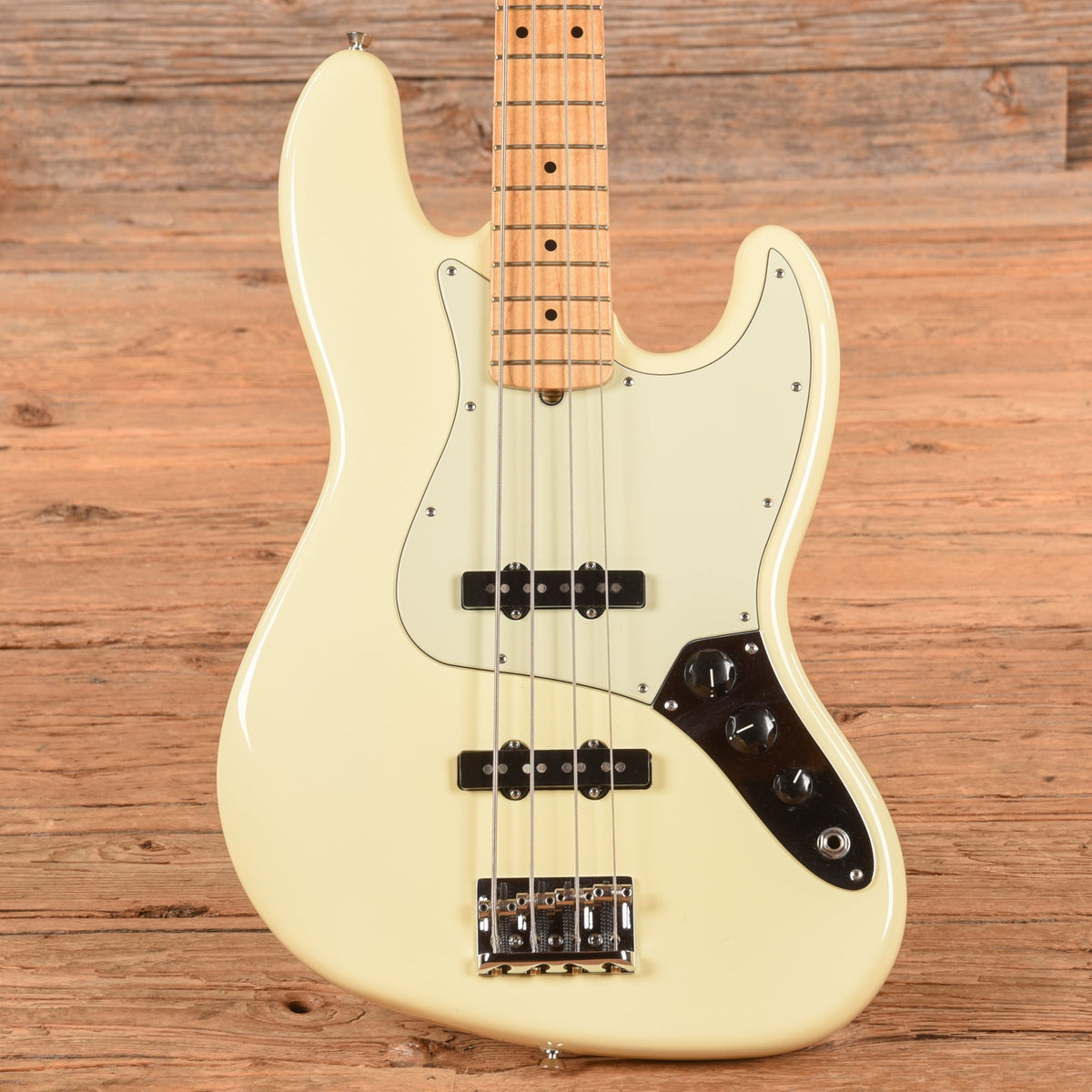 Fender American Professional Jazz Bass Olympic White 2017 - MusicMarket