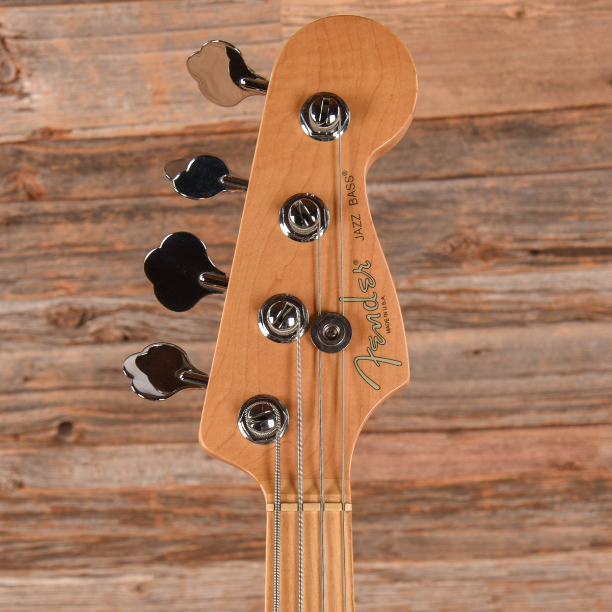 Fender American Standard Jazz Bass Brown Sunburst 1997 - View 6 | MusicMarket