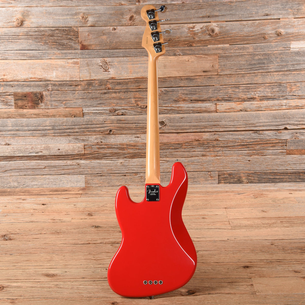 Fender American Standard Jazz Bass Hot Rod Red 2000 - View 5 | MusicMarket