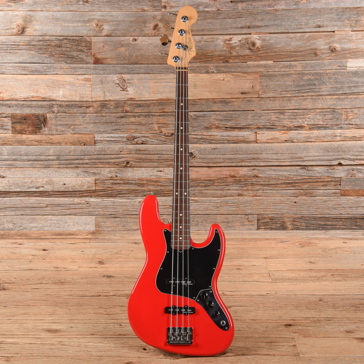 Fender American Standard Jazz Bass Hot Rod Red 2000 - View 4 | MusicMarket
