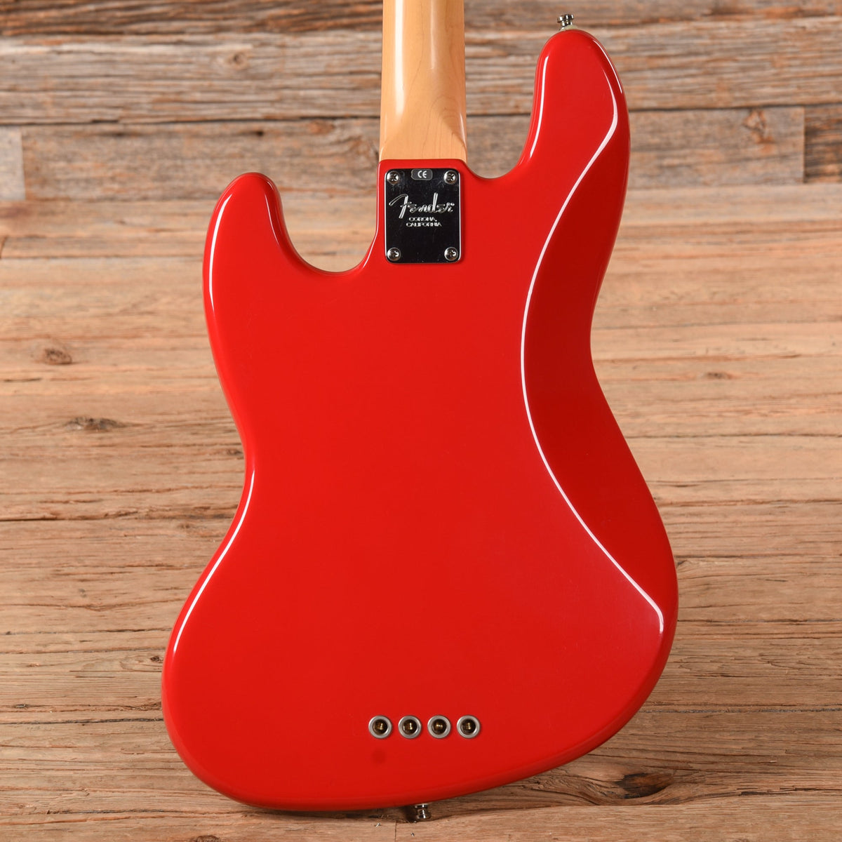 Fender American Standard Jazz Bass Hot Rod Red 2000 - View 3 | MusicMarket