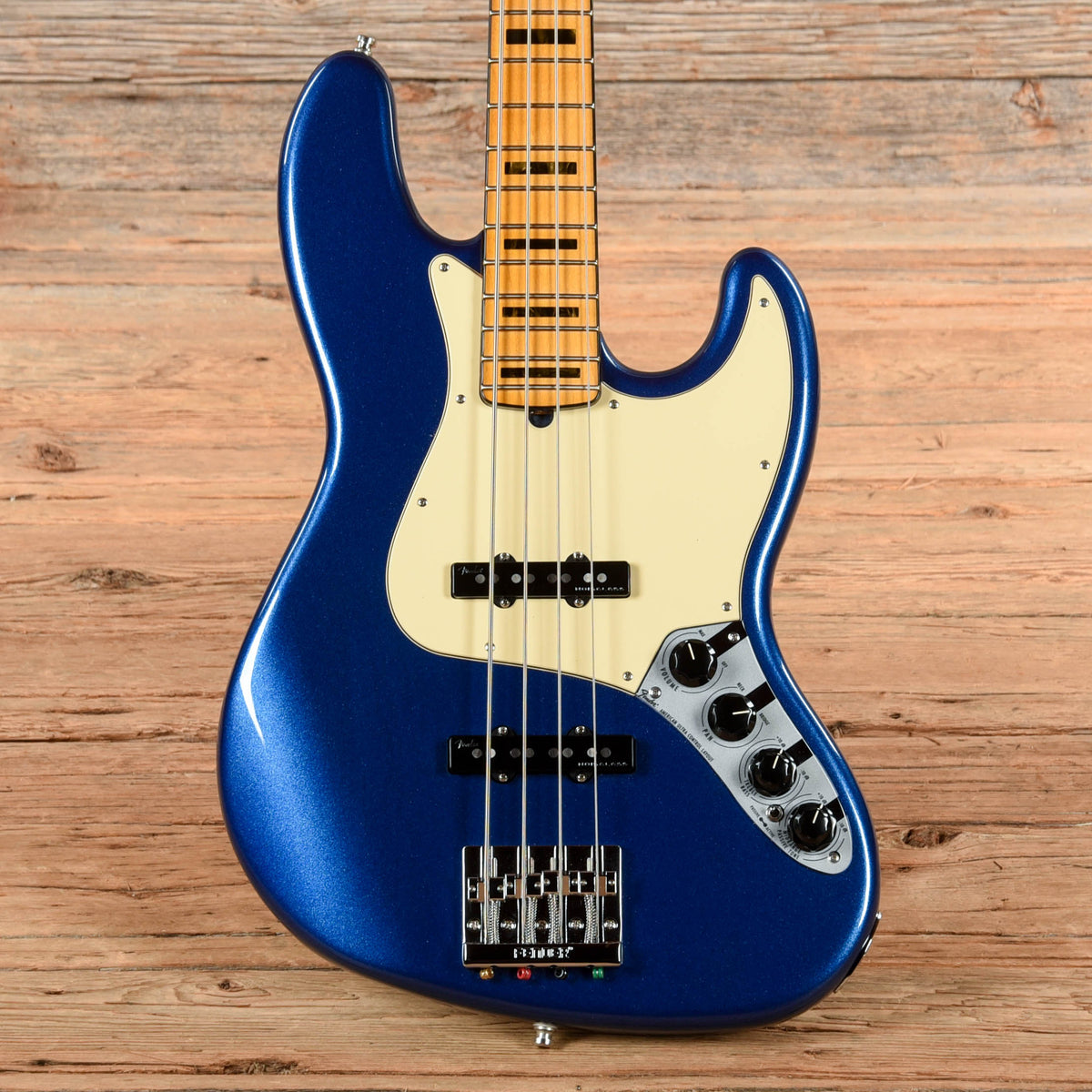 Fender American Ultra Jazz Bass Cobra Blue 2019 - MusicMarket