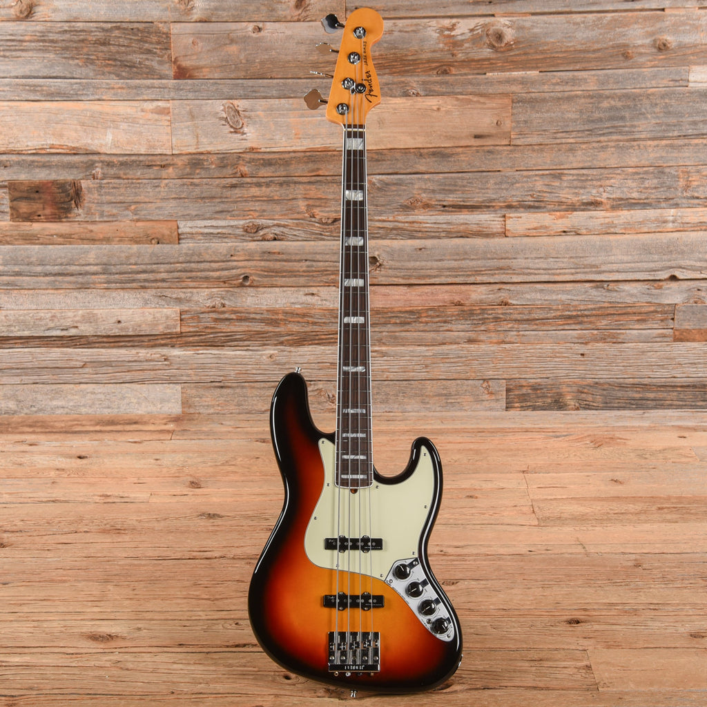 Fender American Ultra Jazz Bass Sunburst 2020 - View 4 | MusicMarket
