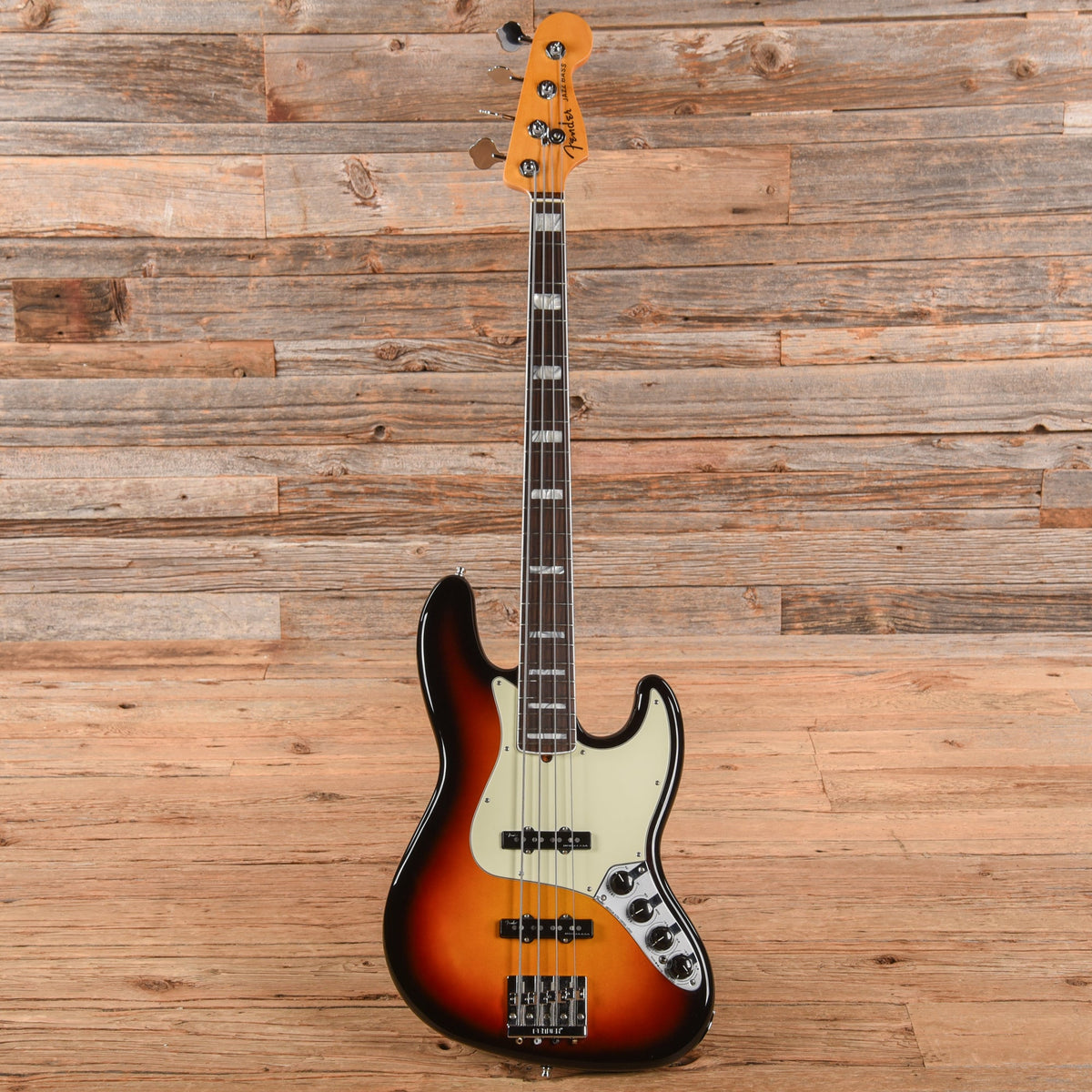 Fender American Ultra Jazz Bass Sunburst 2020 - View 4 | MusicMarket