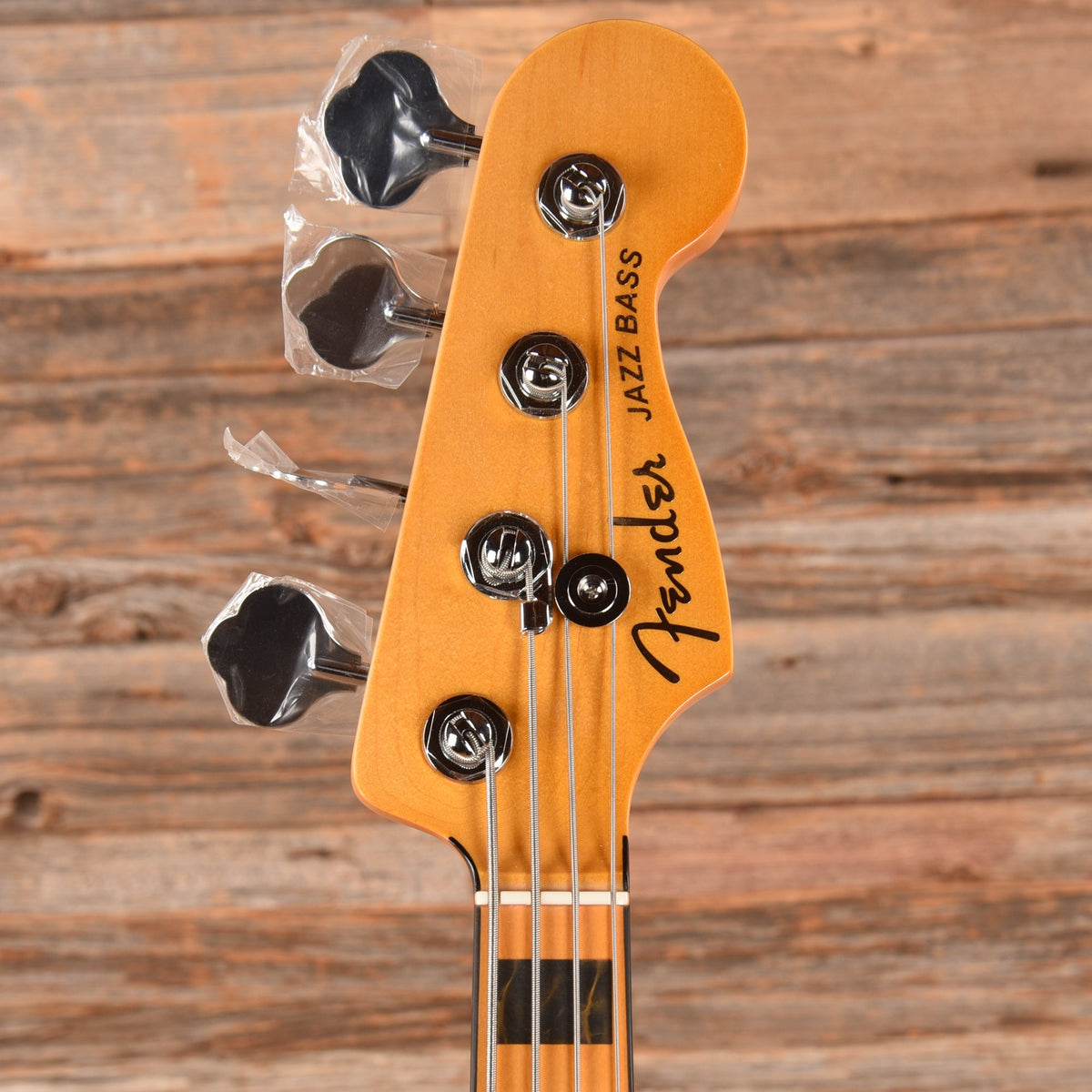 Fender American Ultra Jazz Bass Texas Tea 2019 - View 6 | MusicMarket
