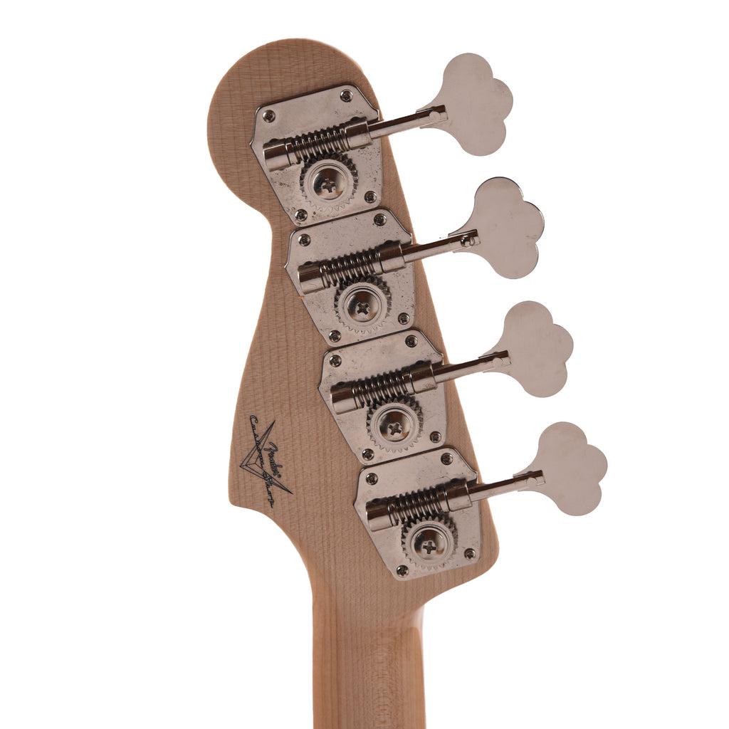 Fender Custom Shop 1965 Jazz Bass NOS Faded Aged Burgundy Mist Metallic - View 7 | MusicMarket