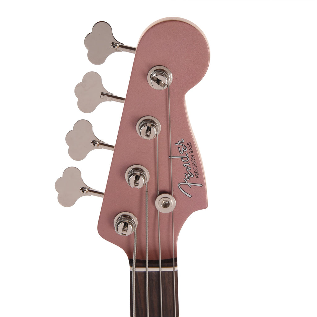 Fender Custom Shop 1965 Jazz Bass NOS Faded Aged Burgundy Mist Metallic - View 6 | MusicMarket
