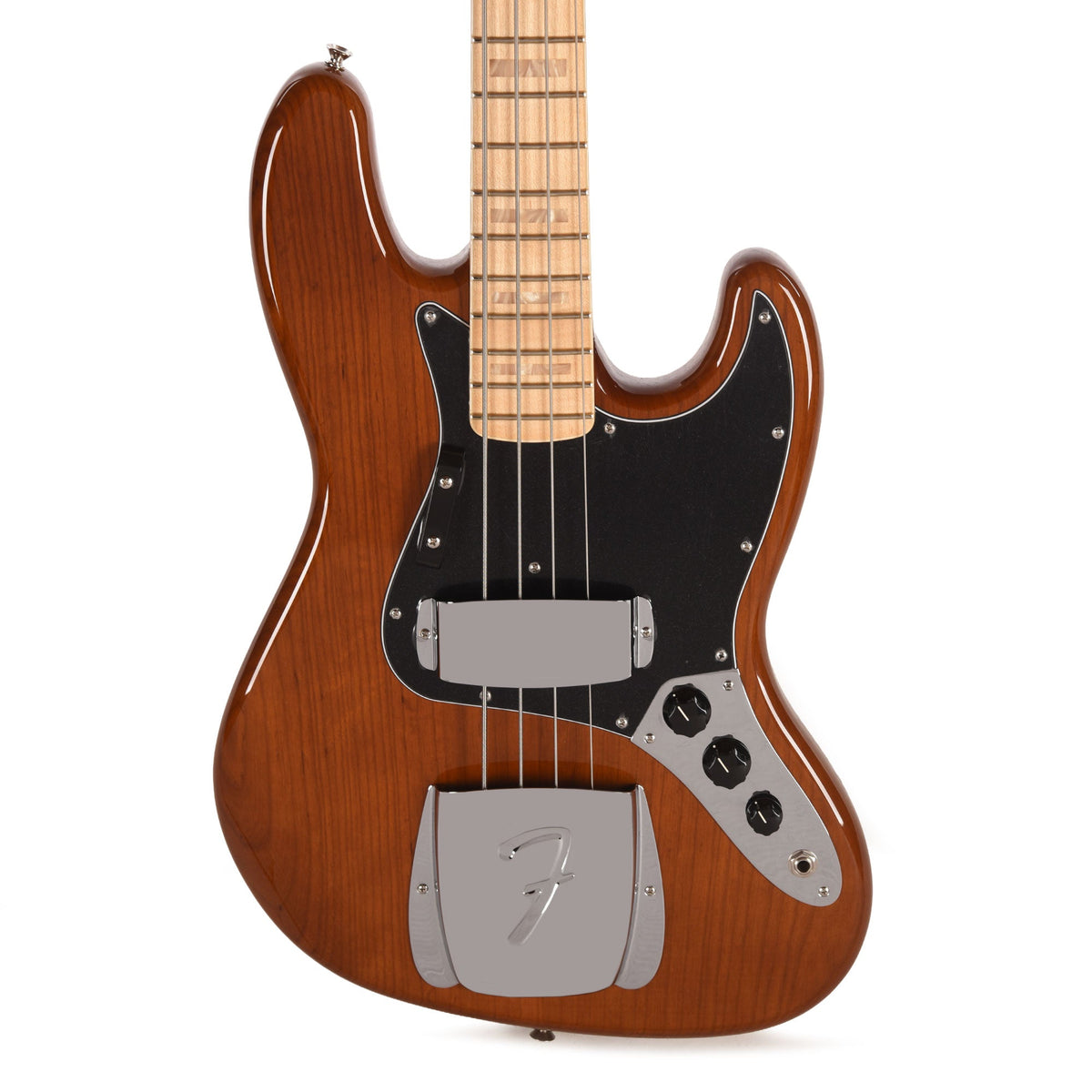 Fender Custom Shop 1975 Jazz Bass NOS Faded Walnut - View 2 | MusicMarket