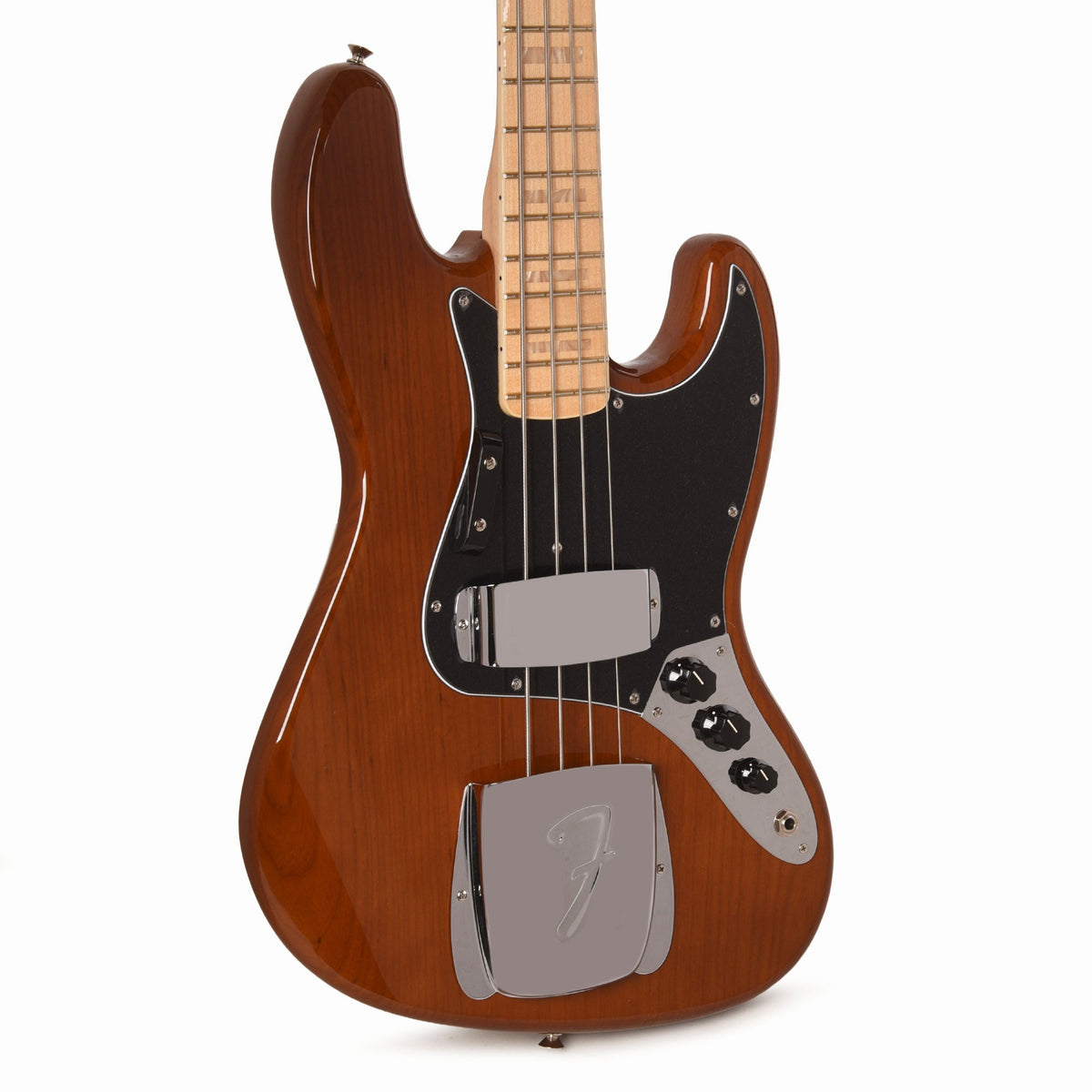 Fender Custom Shop 1975 Jazz Bass NOS Faded Walnut - MusicMarket