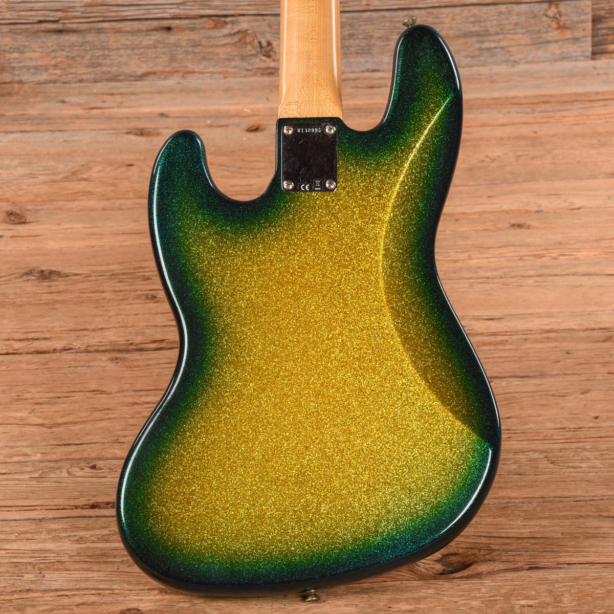 Fender Custom Shop '60 Jazz Bass Journeyman Relic Surf Burst Sparkle 2023 - View 3 | MusicMarket