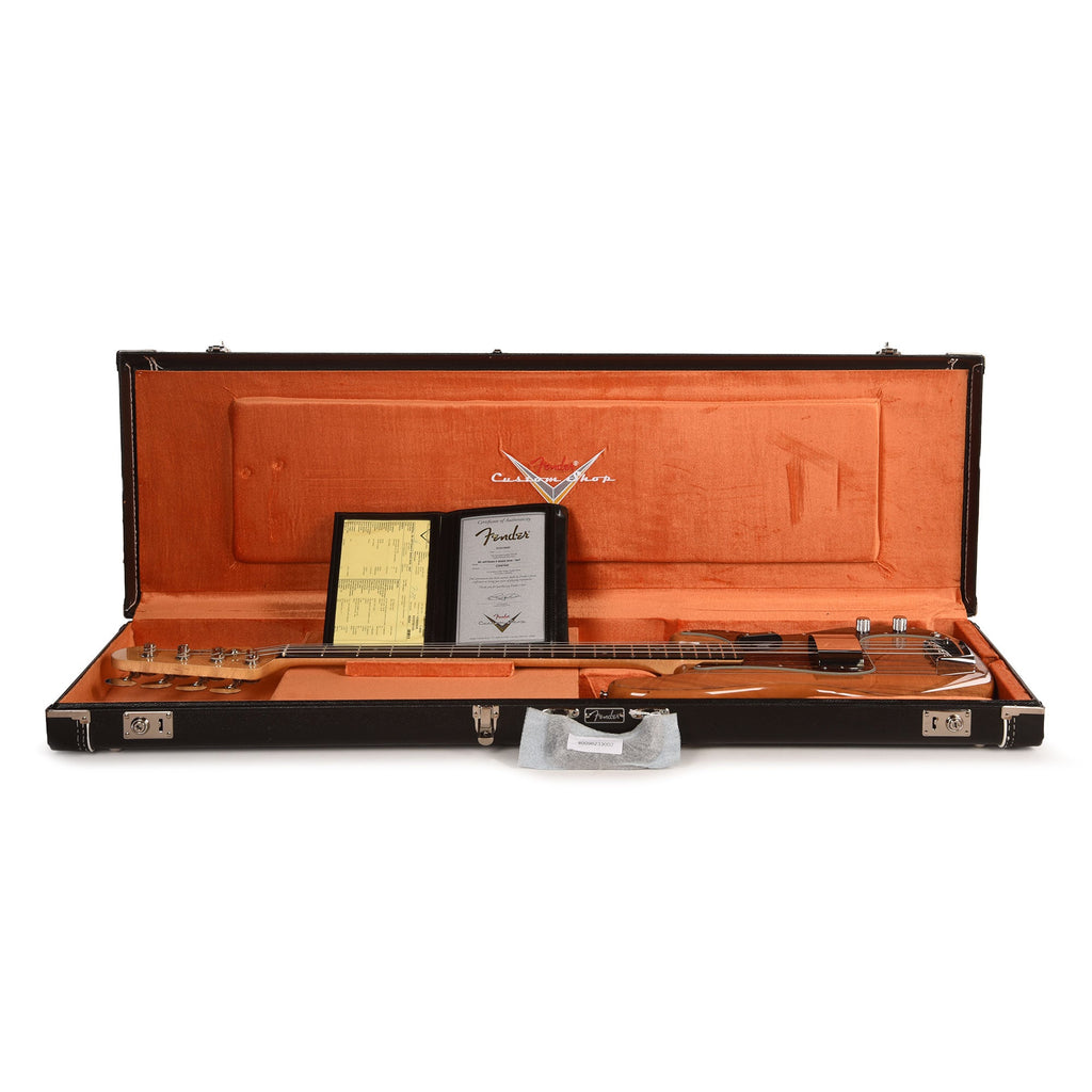 Fender Custom Shop Artisan Koa Precision Bass NOS Natural - View 8 | MusicMarket