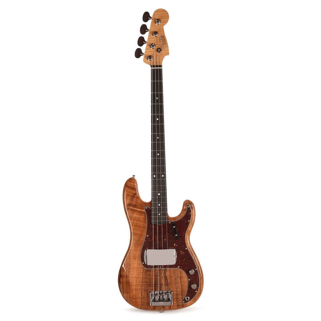 Fender Custom Shop Artisan Koa Precision Bass NOS Natural - View 4 | MusicMarket