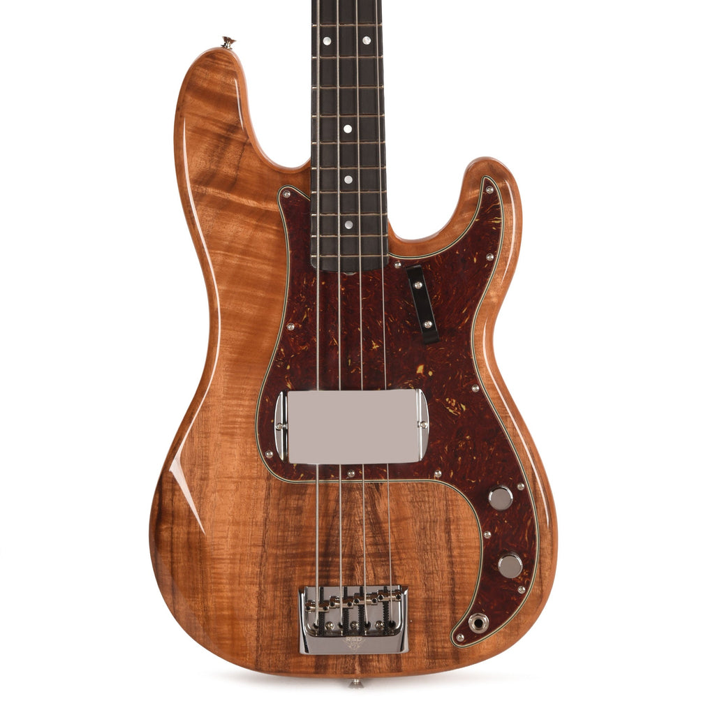 Fender Custom Shop Artisan Koa Precision Bass NOS Natural - View 2 | MusicMarket
