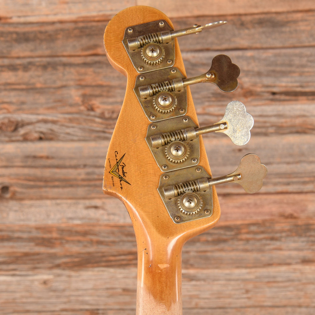 Fender Custom Shop Limited P-Jazz Bass Heavy Relic Gold 2024 - View 7 | MusicMarket