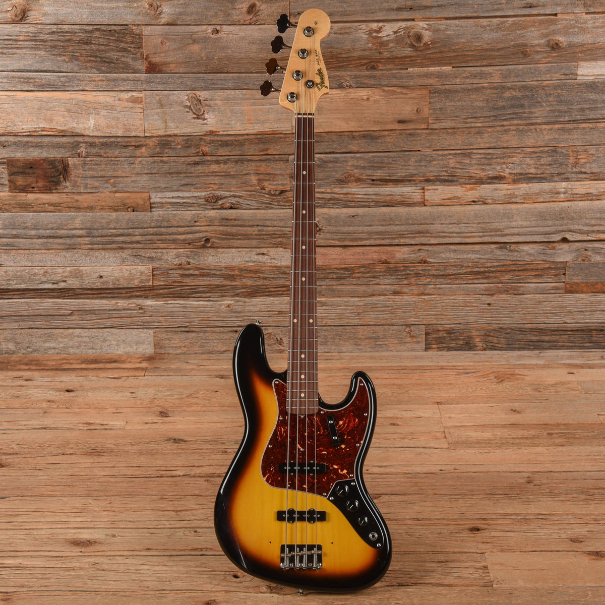 Fender Custom Shop Paul Waller Masterbuilt '64 Jazz Bass NOS Sunburst 2011 - View 4 | MusicMarket