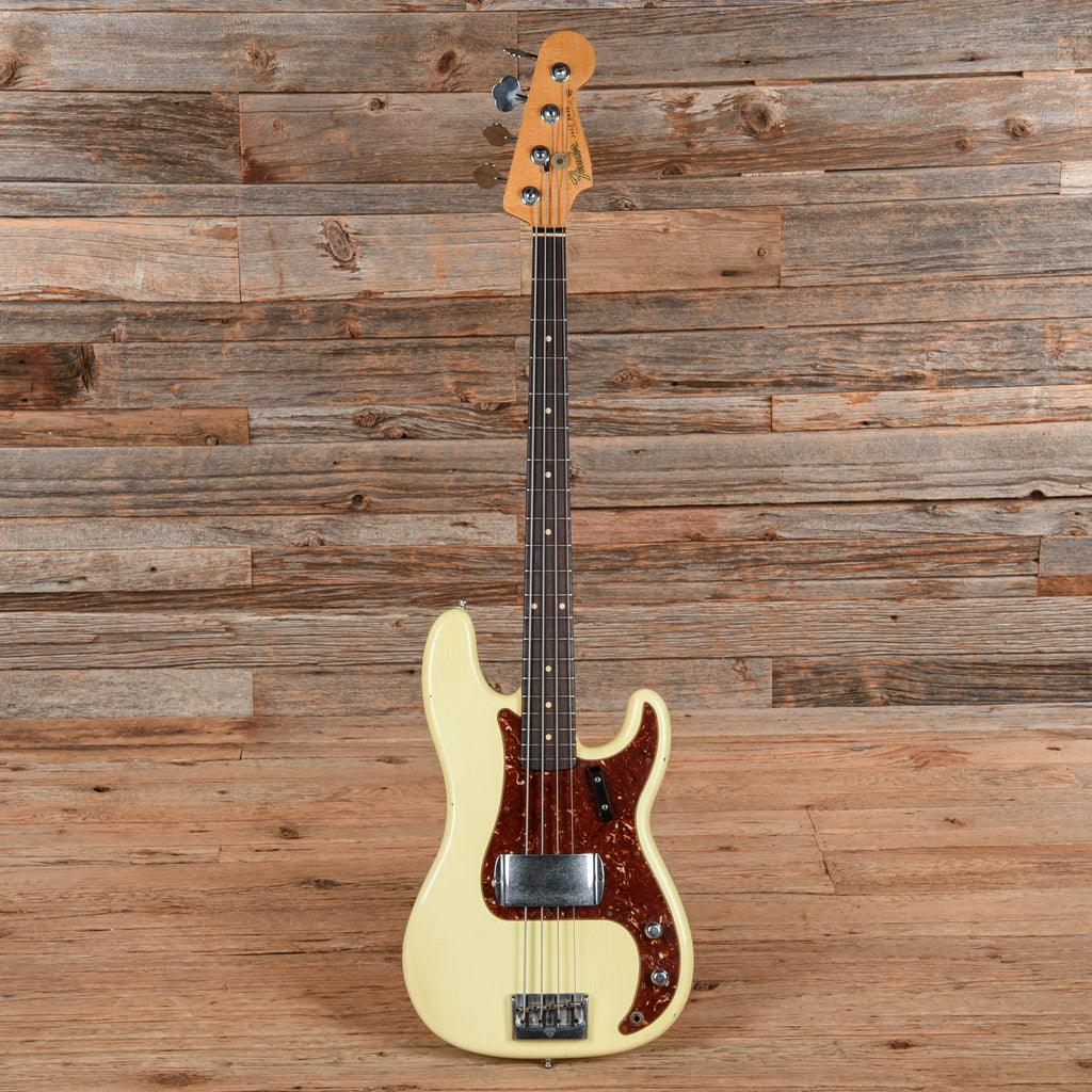Fender Custom Shop Postmodern P/J Bass Vintage White - View 4 | MusicMarket