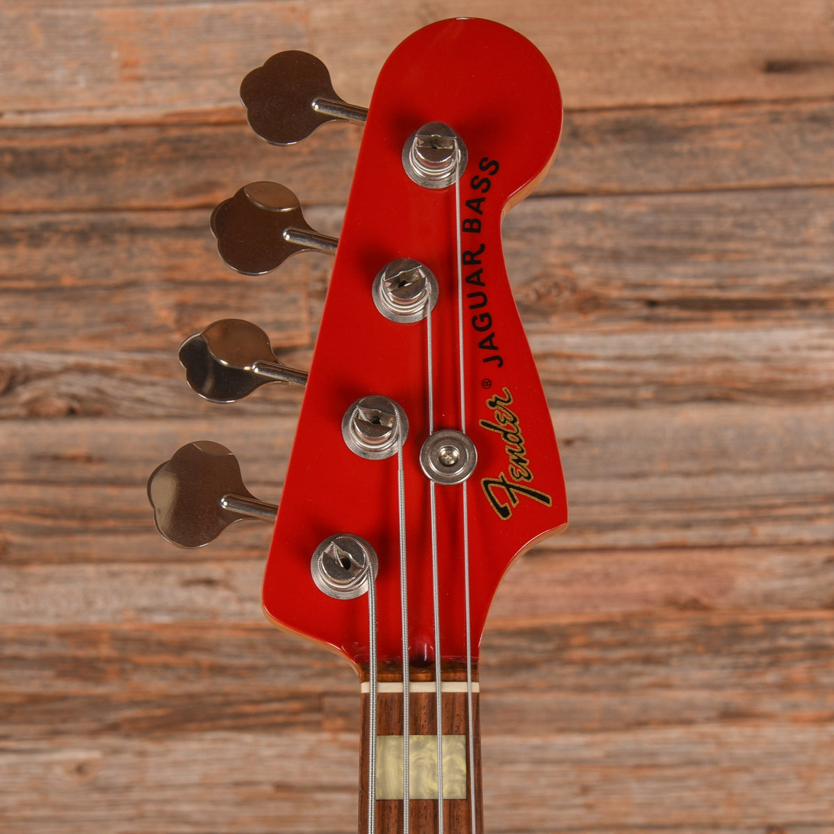 Fender JAB J-Craft Jaguar Bass Hot Rod Red 2007 - View 6 | MusicMarket
