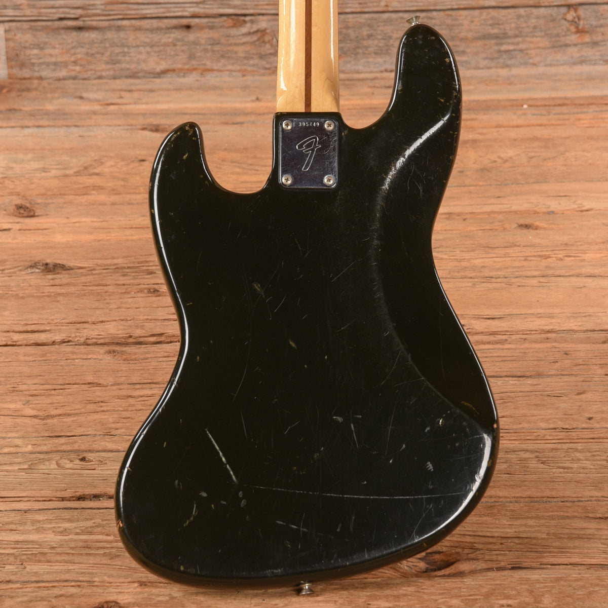Fender Jazz Bass Black 1973 - View 3 | MusicMarket