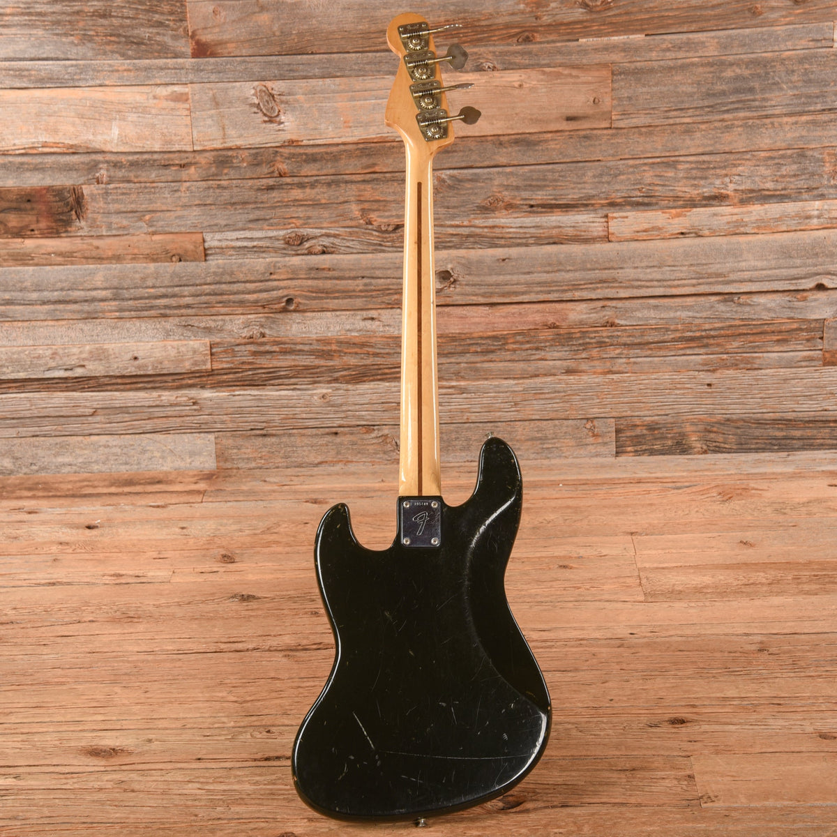 Fender Jazz Bass Black 1973 - View 5 | MusicMarket