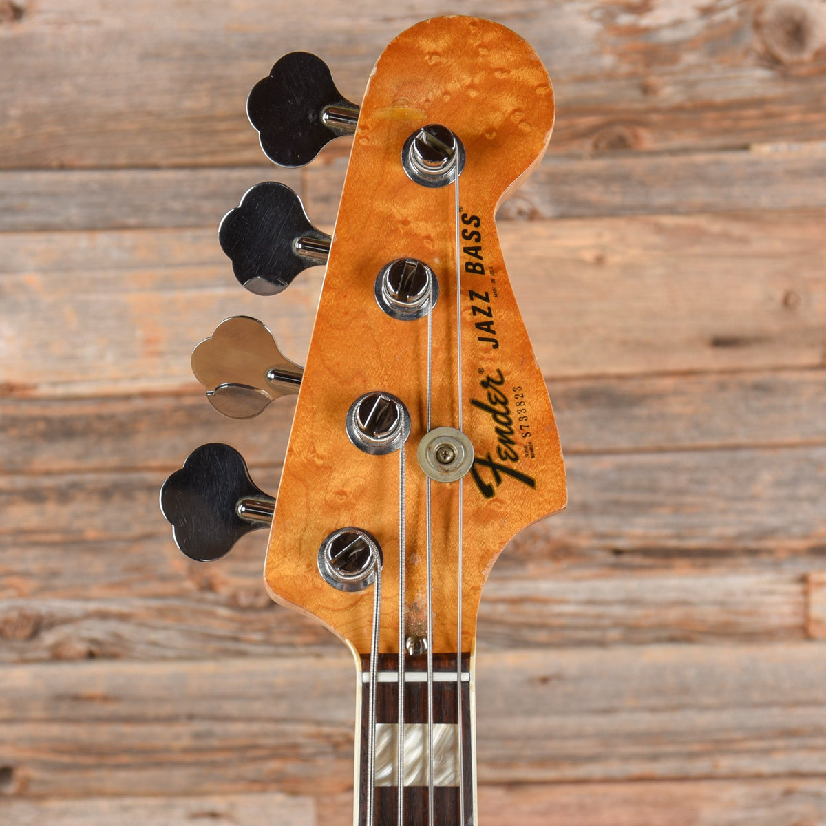 Fender Jazz Bass Black 1977 - View 6 | MusicMarket