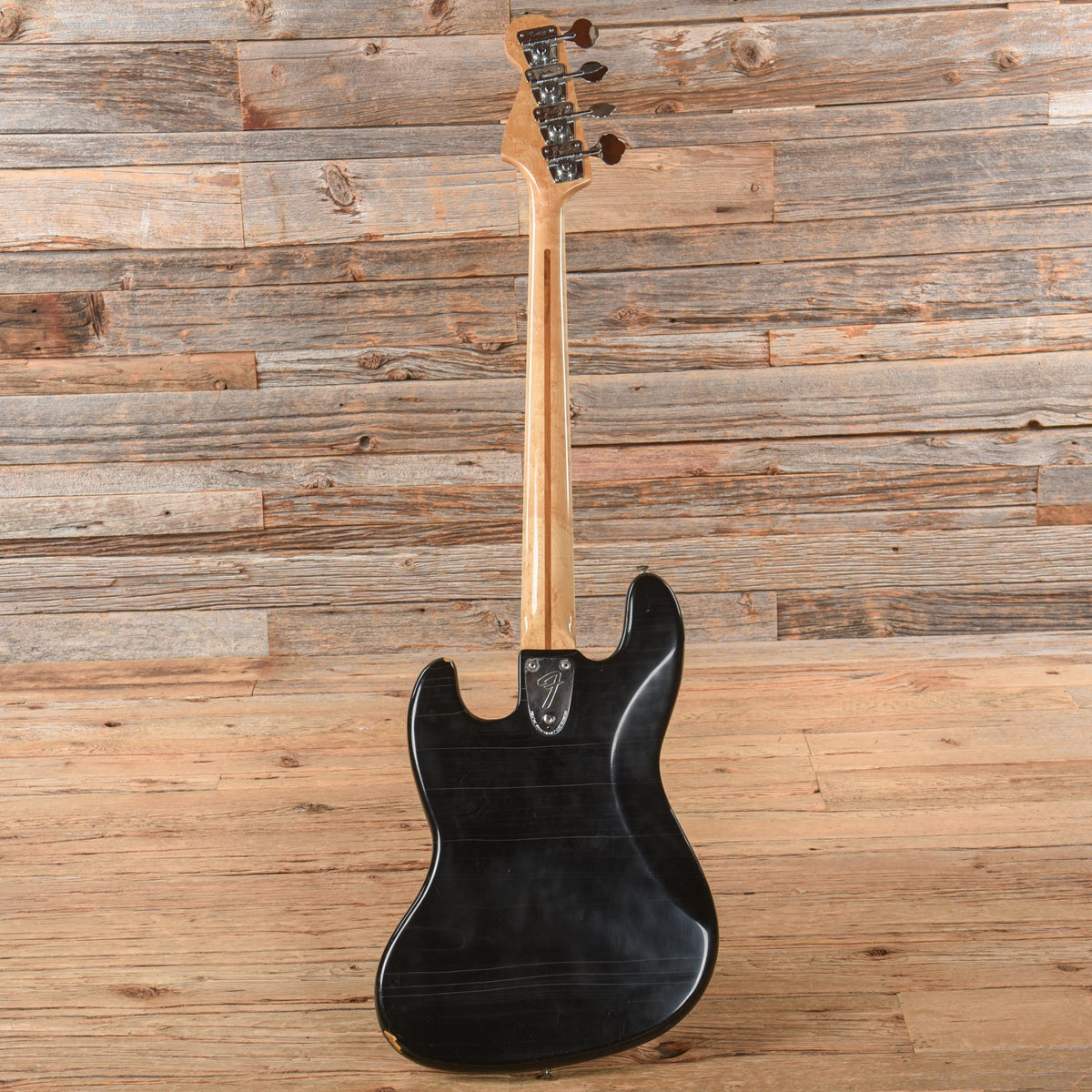 Fender Jazz Bass Black 1977 - View 5 | MusicMarket
