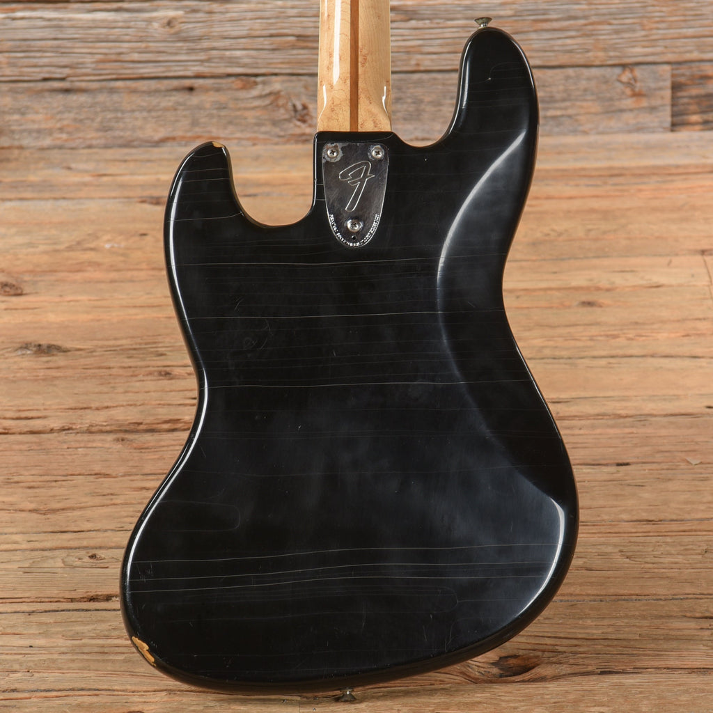 Fender Jazz Bass Black 1977 - View 3 | MusicMarket