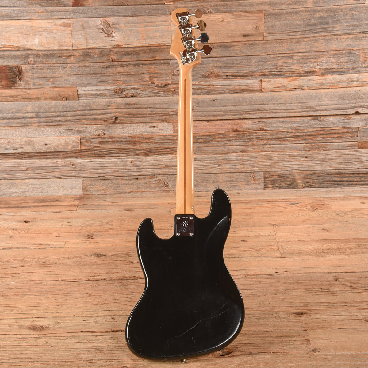 Fender Jazz Bass Black 1975 - View 5 | MusicMarket