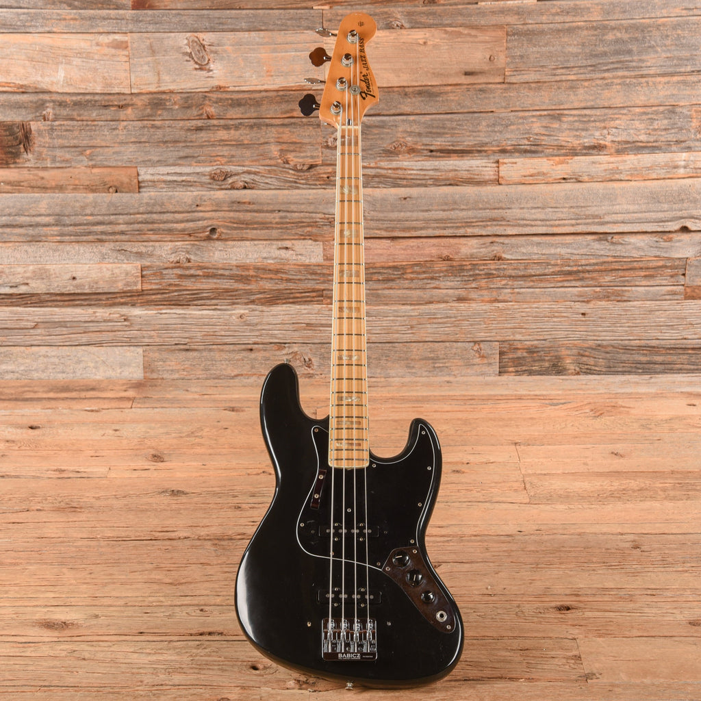 Fender Jazz Bass Black 1975 - View 4 | MusicMarket