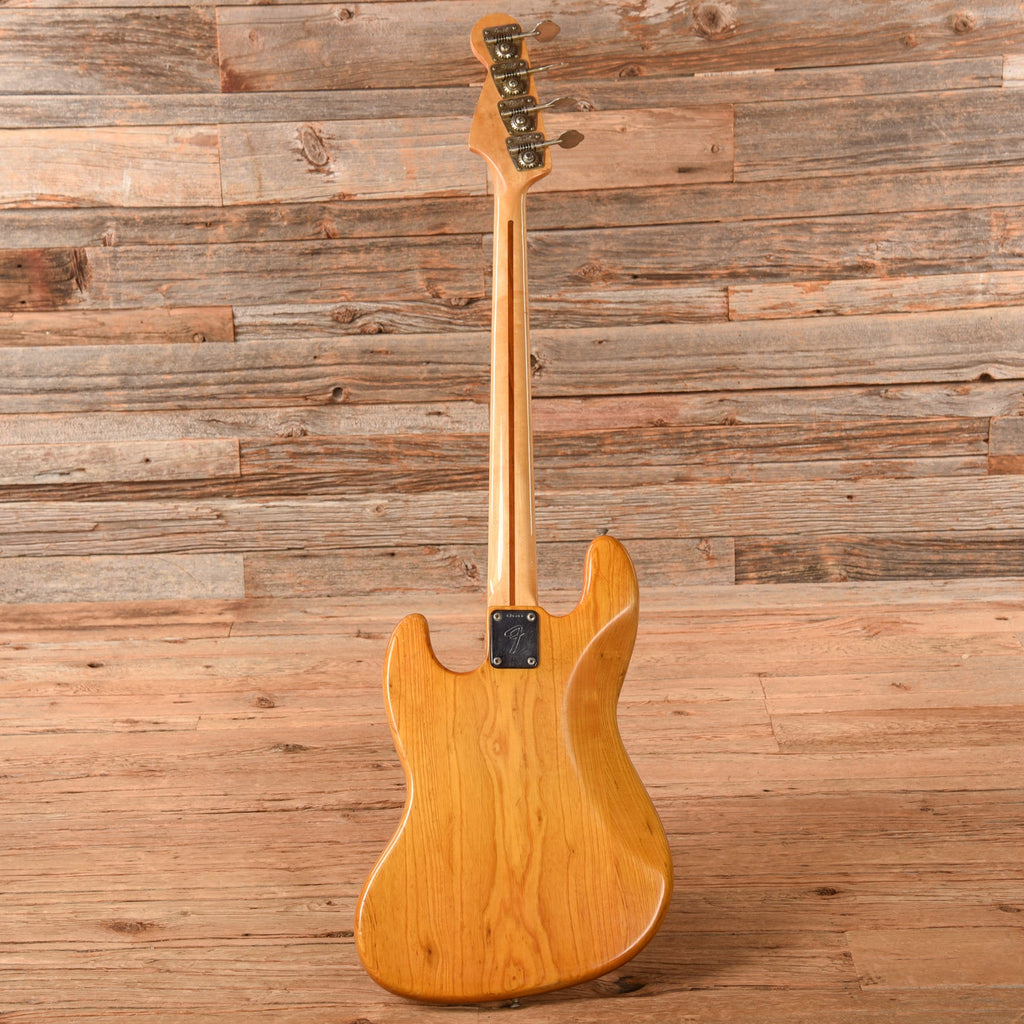 Fender Jazz Bass Natural 1973 - View 5 | MusicMarket