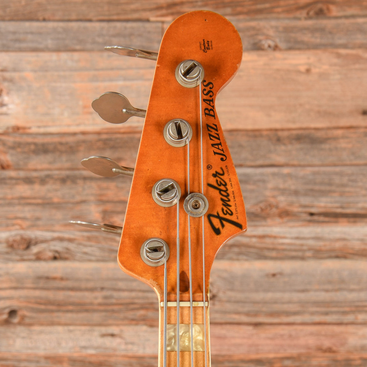 Fender Jazz Bass Natural 1973 - View 6 | MusicMarket