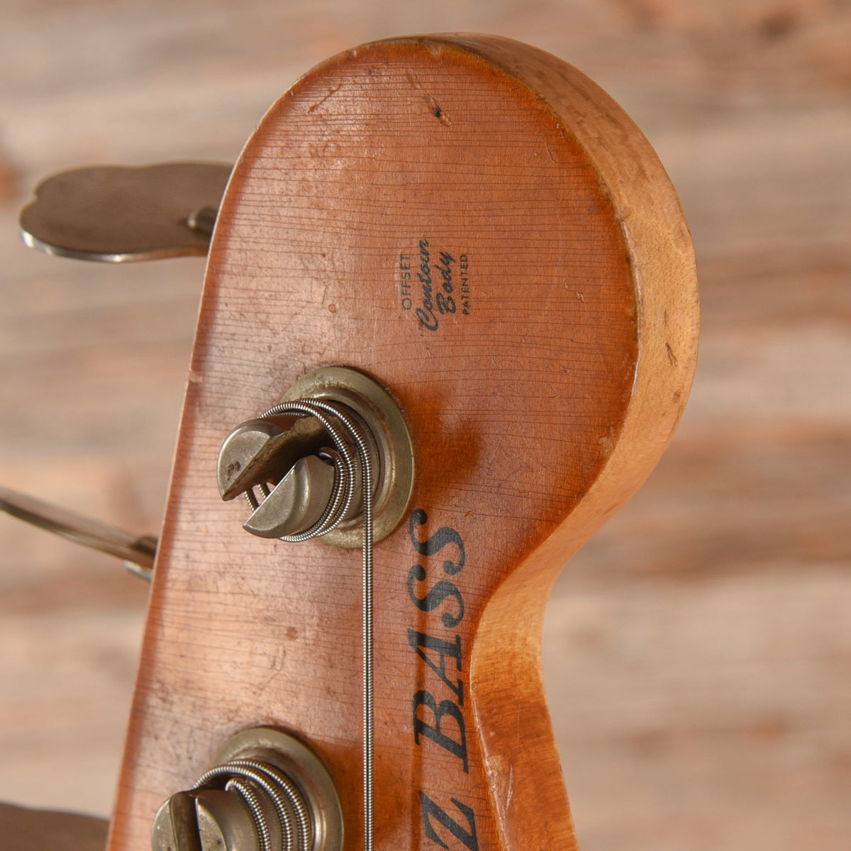 Fender Jazz Bass Natural 1973 - View 10 | MusicMarket