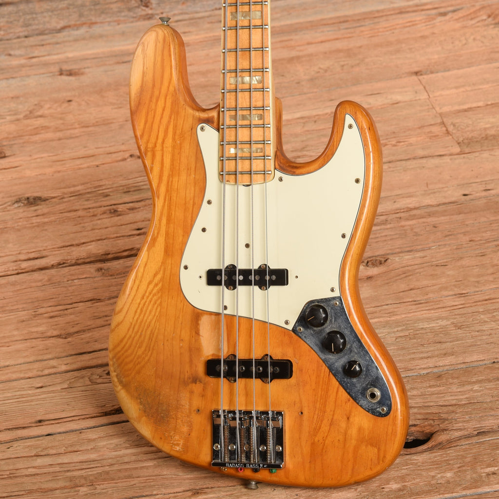 Fender Jazz Bass Natural 1973 - View 2 | MusicMarket