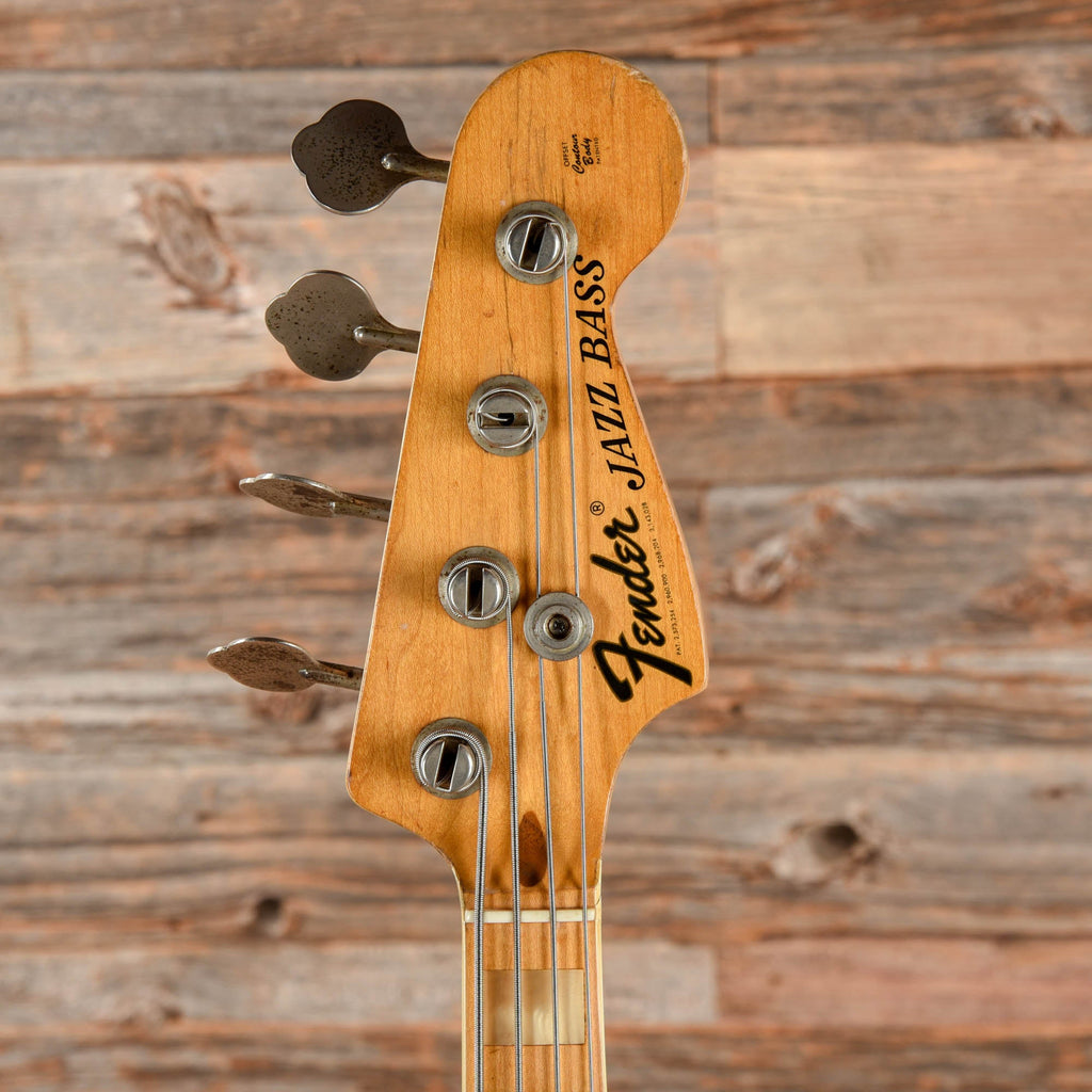 Fender Jazz Bass Olympic White 1974 - View 6 | MusicMarket