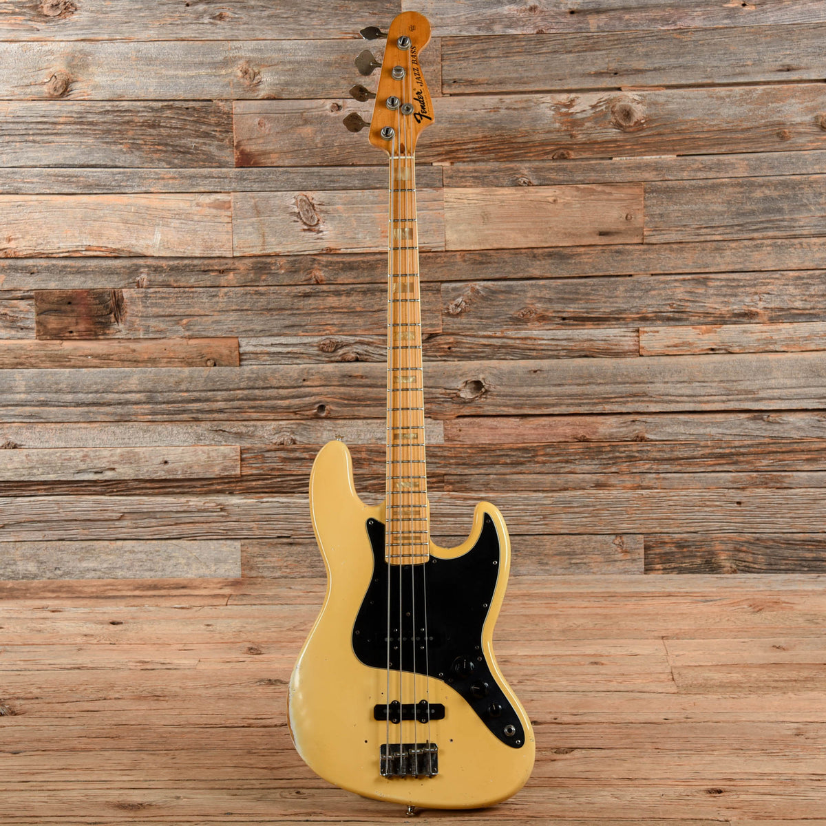 Fender Jazz Bass Olympic White 1974 - View 4 | MusicMarket