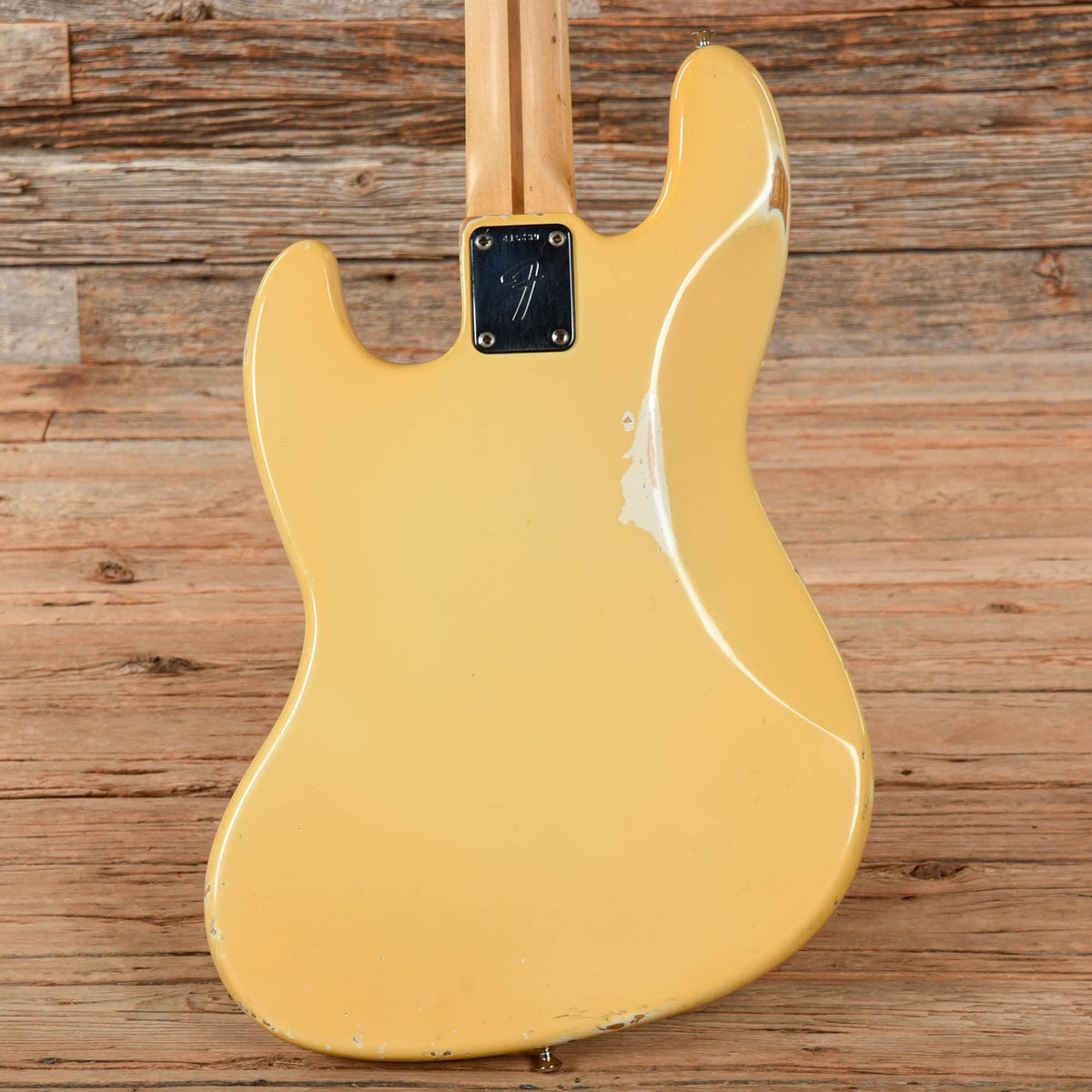 Fender Jazz Bass Olympic White 1974 - View 3 | MusicMarket