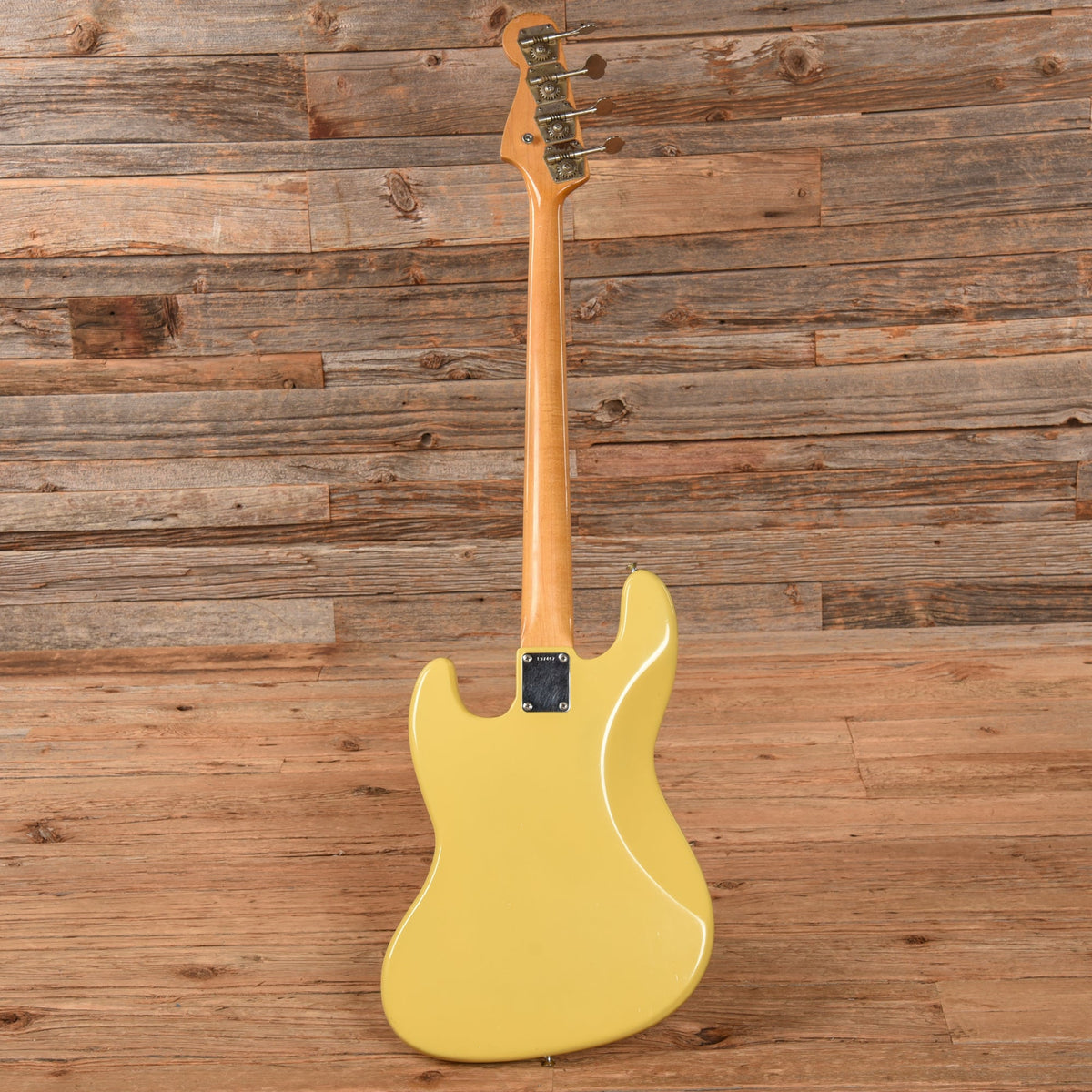 Fender Jazz Bass Olympic White Refin 1965 - View 5 | MusicMarket